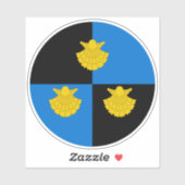 Sticker en vinyle de fond SCA Pilgriens (Feuille)