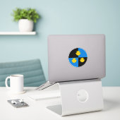 Sticker en vinyle de fond SCA Pilgriens (Ordinateur portable sur le bureau)