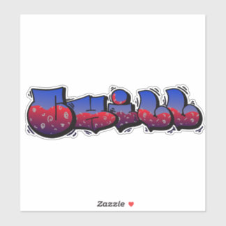 Sticker en vinyle de graffiti "Chill" sur mesure