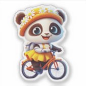 Sticker en vinyle de l'ours (Devant)