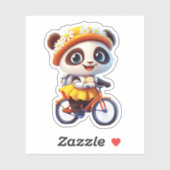 Sticker en vinyle de l'ours (Feuille)