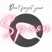 Sticker en vinyle de ma soeur Spoonie (Devant)