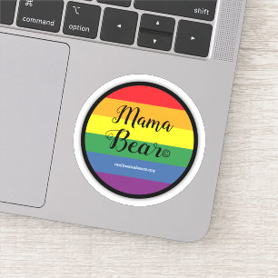 Sticker en vinyle de marque Round Pride