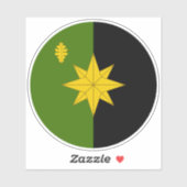 Sticker en vinyle de marque SCA (Feuille)