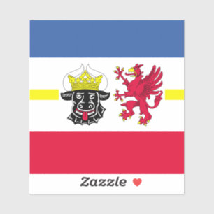 Sticker en vinyle de Mecklenburg