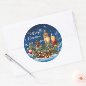 Sticker en vinyle de Noël (Enveloppe)