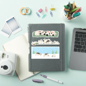 Sticker en vinyle de Noël Kees Holiday (Couverture iPad)