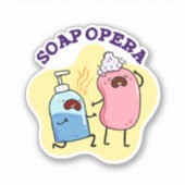 Sticker en vinyle de Pun Drama Sympa Opera (Devant)