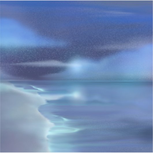 Sticker en vinyle de rêve (Devant)