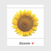 sticker en vinyle de tournesol (Feuille)