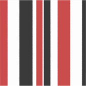 Sticker en vinyle découpé personnalisé Gras rouge (Devant)