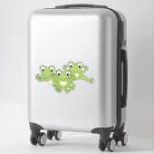 Sticker en vinyle découpé sur mesure (Sur valise)