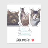 Sticker en vinyle découpé sur mesure (Feuille)