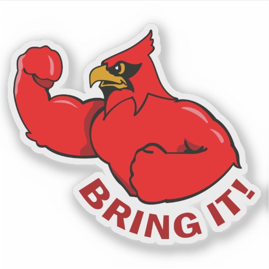 Sticker en vinyle découpé sur mesure (Devant)