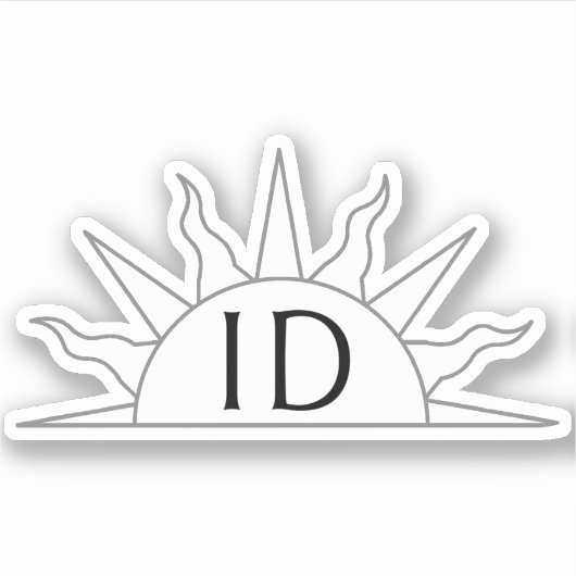 Sticker en vinyle découpé sur mesure pour l'insuli (Devant)