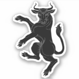 Sticker en vinyle découpé sur mesure SCA Cluain