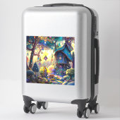 Sticker en vinyle d'entrepôt de Whimsical (Sur valise)