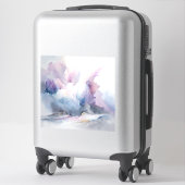 Sticker en vinyle des nuages célestes (Sur valise)