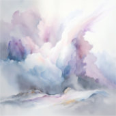 Sticker en vinyle des nuages célestes (Devant)