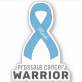 Sticker en vinyle du cancer de la prostate (Devant)