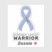 Sticker en vinyle du cancer de l'estomac (Feuille)