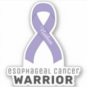 Sticker en vinyle du cancer de l'oesophage (Devant)