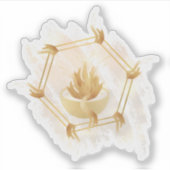 Sticker en vinyle du logo de l'Encr Morning Glory (Devant)