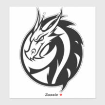 Sticker en vinyle du logo Dragon