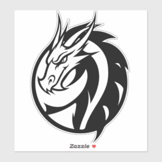 Sticker en vinyle du logo Dragon