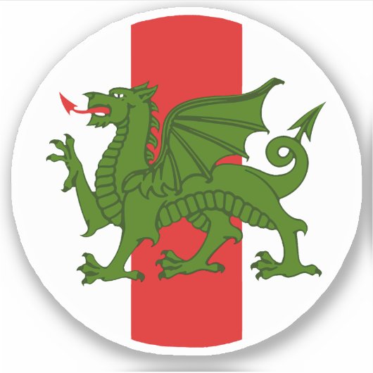 Sticker en vinyle du royaume moyen SCA (Devant)