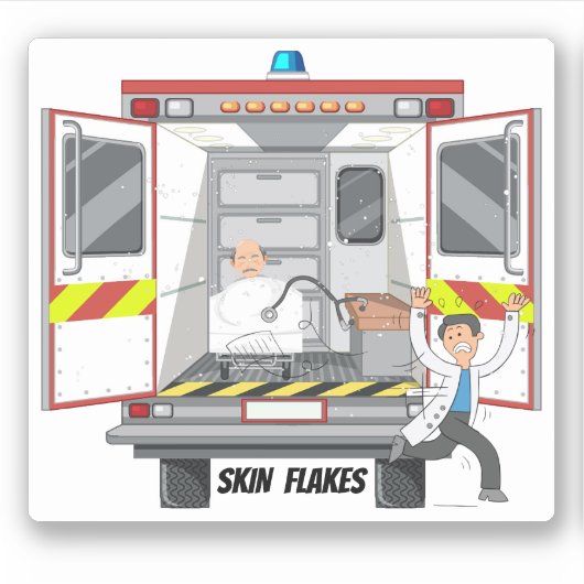 Sticker en vinyle EMS 911 Paramedic (Devant)