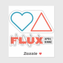 Sticker en vinyle "Fall in Love With Change"