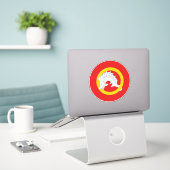 Sticker en vinyle Far West (Ordinateur portable sur le bureau)