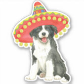Sticker en vinyle Fiesta Border Collie (Devant)