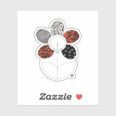 Sticker en vinyle flurryFlower (Feuille)