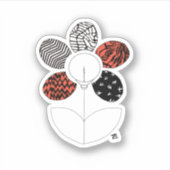 Sticker en vinyle flurryFlower (Devant)