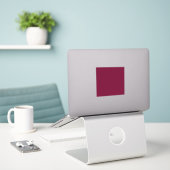 Sticker en vinyle foncé bordeaux tendance (Ordinateur portable sur le bureau)