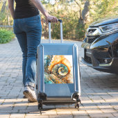 Sticker en vinyle Fossil Ammonite Gem (Valise Insitu)