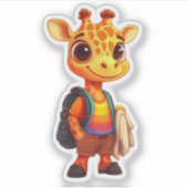 Sticker en vinyle Freckly Friend (Devant)