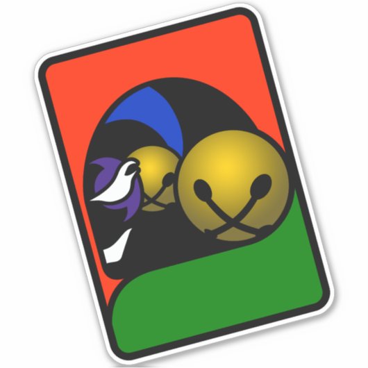 Sticker en vinyle géant WHP (Devant)