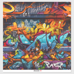 Sticker en vinyle Graffiti