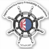 Sticker en vinyle - JANAFA-Newport (Devant)