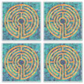 Sticker en vinyle LABYRINTH II 14" (4 petits) (Devant)