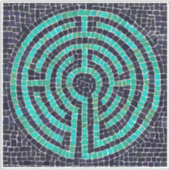 Sticker en vinyle LABYRINTH III 6x6 (Devant)