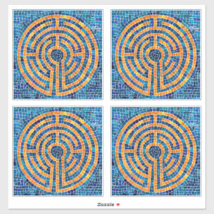 Sticker en vinyle LABYRINTH IV 14" (4 petits)