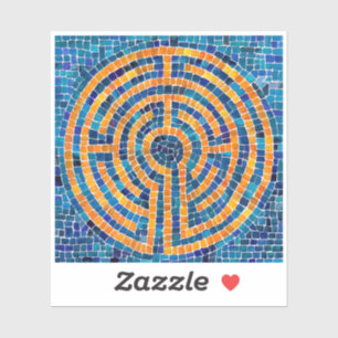 Sticker en vinyle LABYRINTH IV 3x3