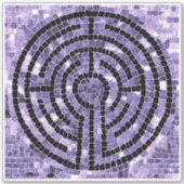 Sticker en vinyle LABYRINTH VI 6x6 (Devant)