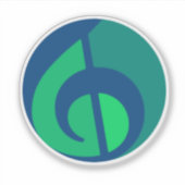 Sticker en vinyle Logomark IVH (Devant)