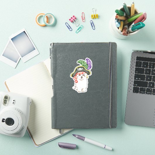 Sticker en vinyle maltais (Couverture iPad)