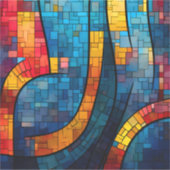 Sticker en vinyle Mosaic Art (Devant)